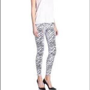 HUDSON Spark Super Skinny Jeans Faded Zebra NEW 26